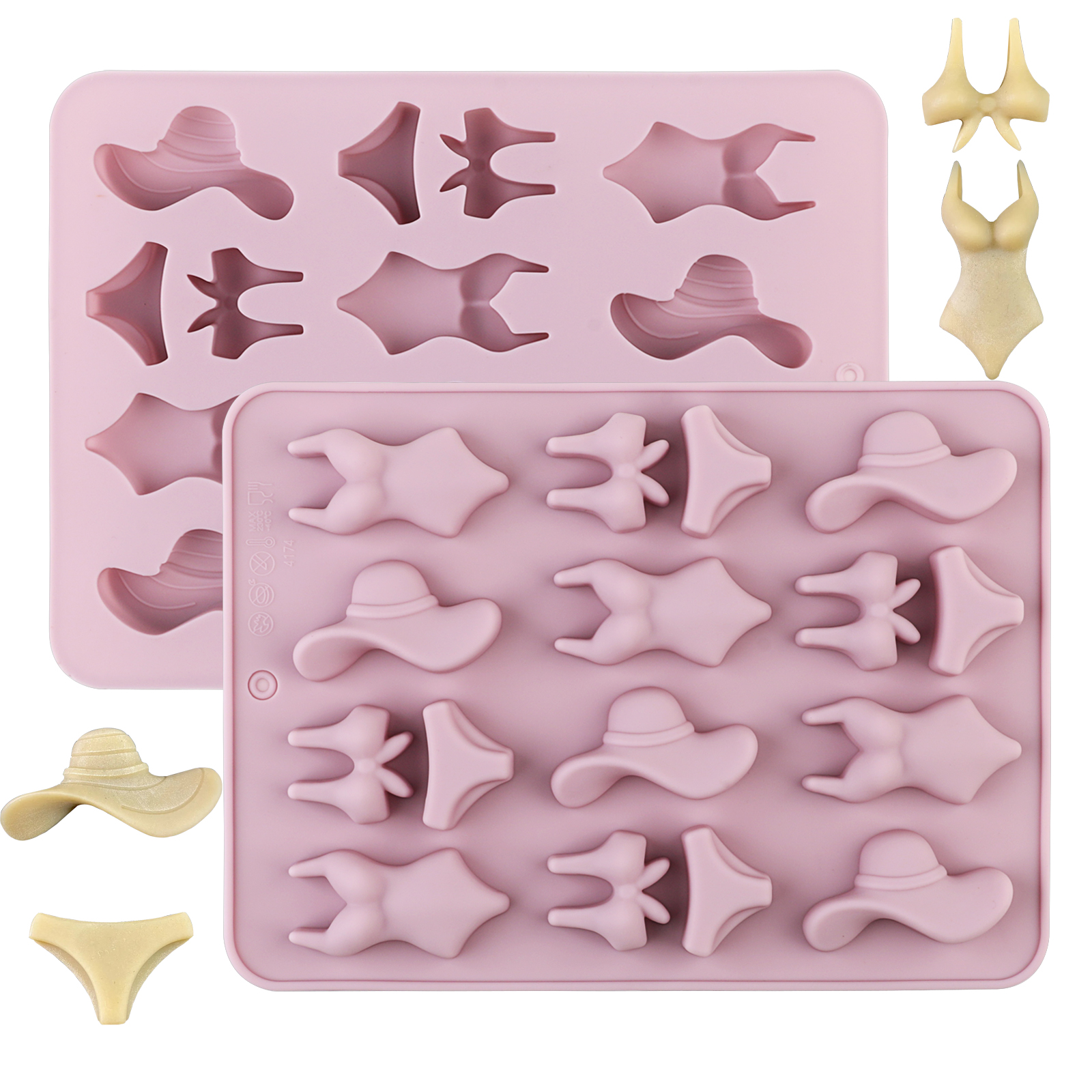 Soap Making Material - A Summer-Themed Beach Bikini Mold, Swimsuit