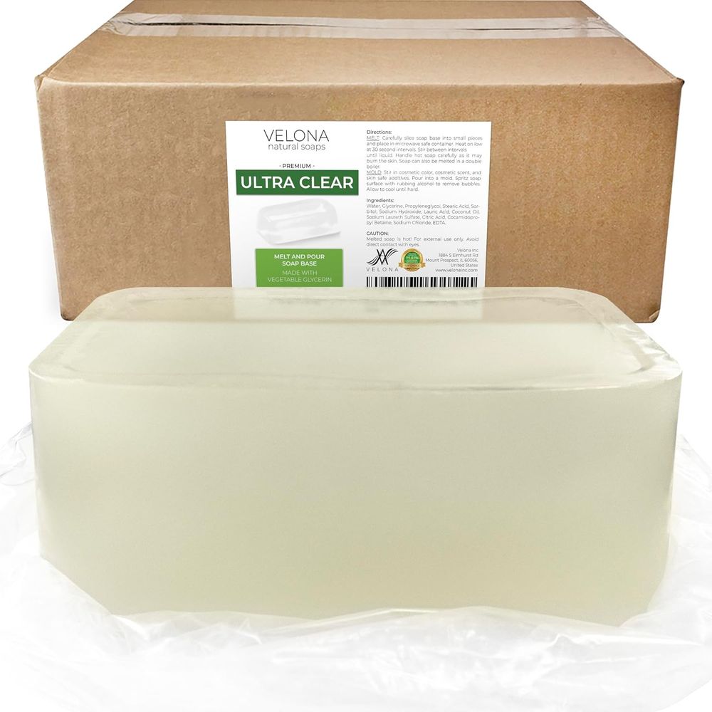 Soap Making Base - 25 LB - Ultra Clear Melt