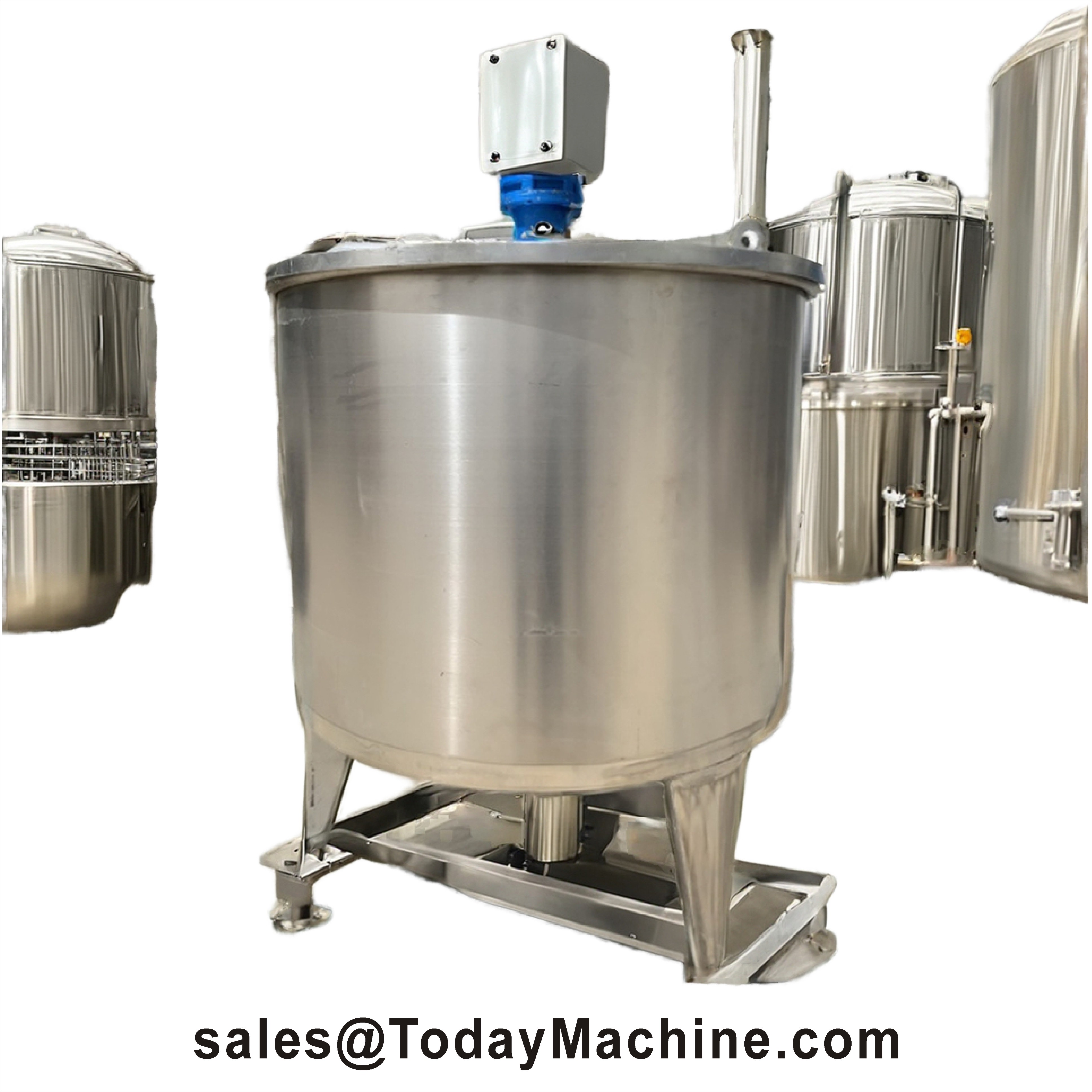 Soap Making Liquid - Stainless Steel Mixing Tank with Pump