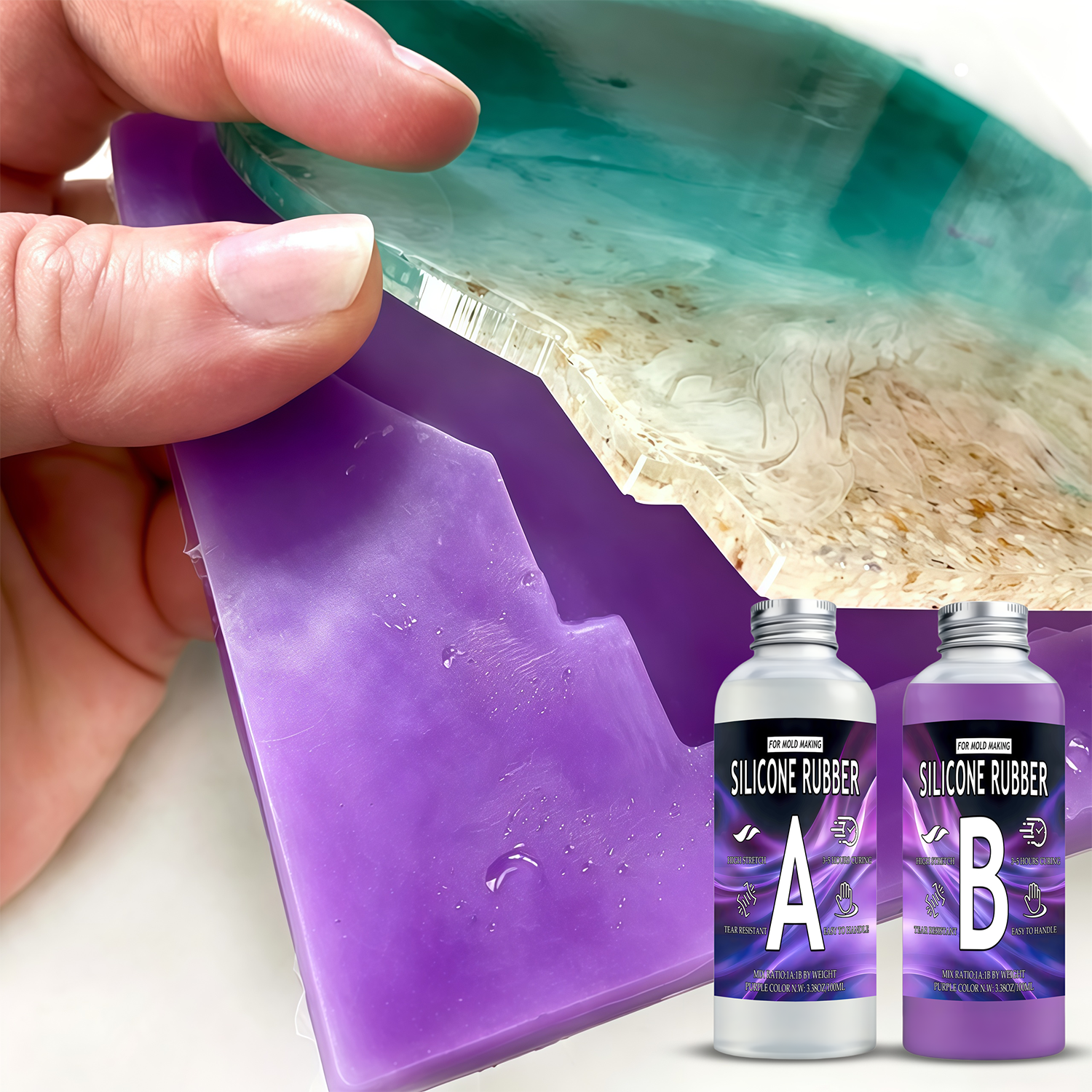 Platinum-cured liquid silicone - Soap Making Liquid บทวิจารณ์และราคา
