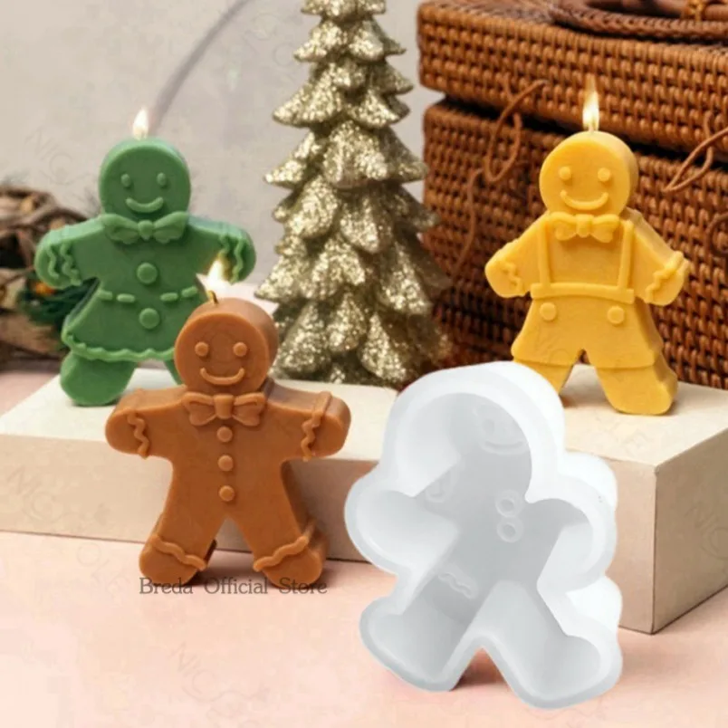 3D Smile Gingerbread Man Silic - Soap Making Business บทวิจารณ์และราคา