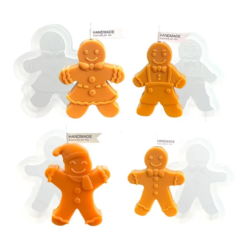 3D Smile Gingerbread Man Silic - Soap Making Business บทวิจารณ์และราคา