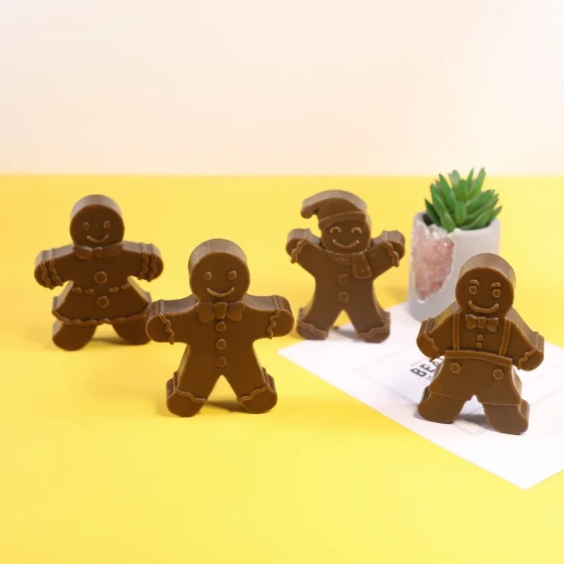 3D Smile Gingerbread Man Silic - Soap Making Business บทวิจารณ์และราคา