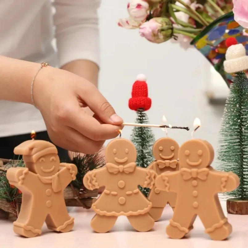 3D Smile Gingerbread Man Silic - Soap Making Business บทวิจารณ์และราคา