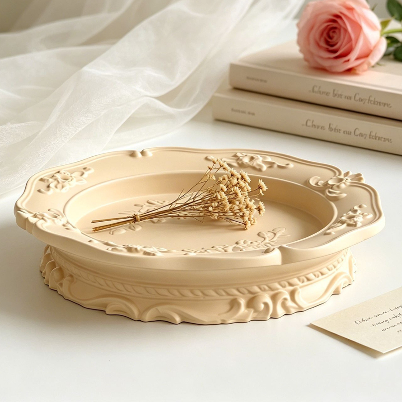 Elegant Vintage Baroque Lace S - Soap Making Material บทวิจารณ์และราคา