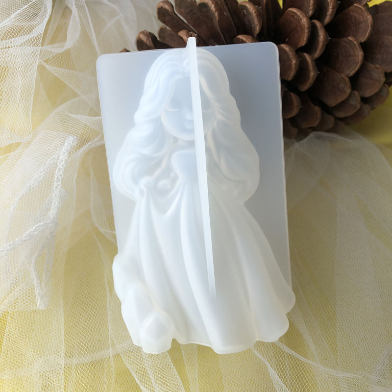 3D Cute Princess Silicone Cand - Soap Making Material บทวิจารณ์และราคา