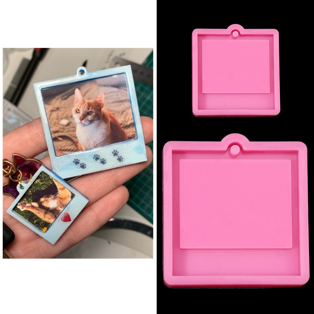 Photo Frame Epoxy Resin Keycha - Soap Making Material บทวิจารณ์และราคา