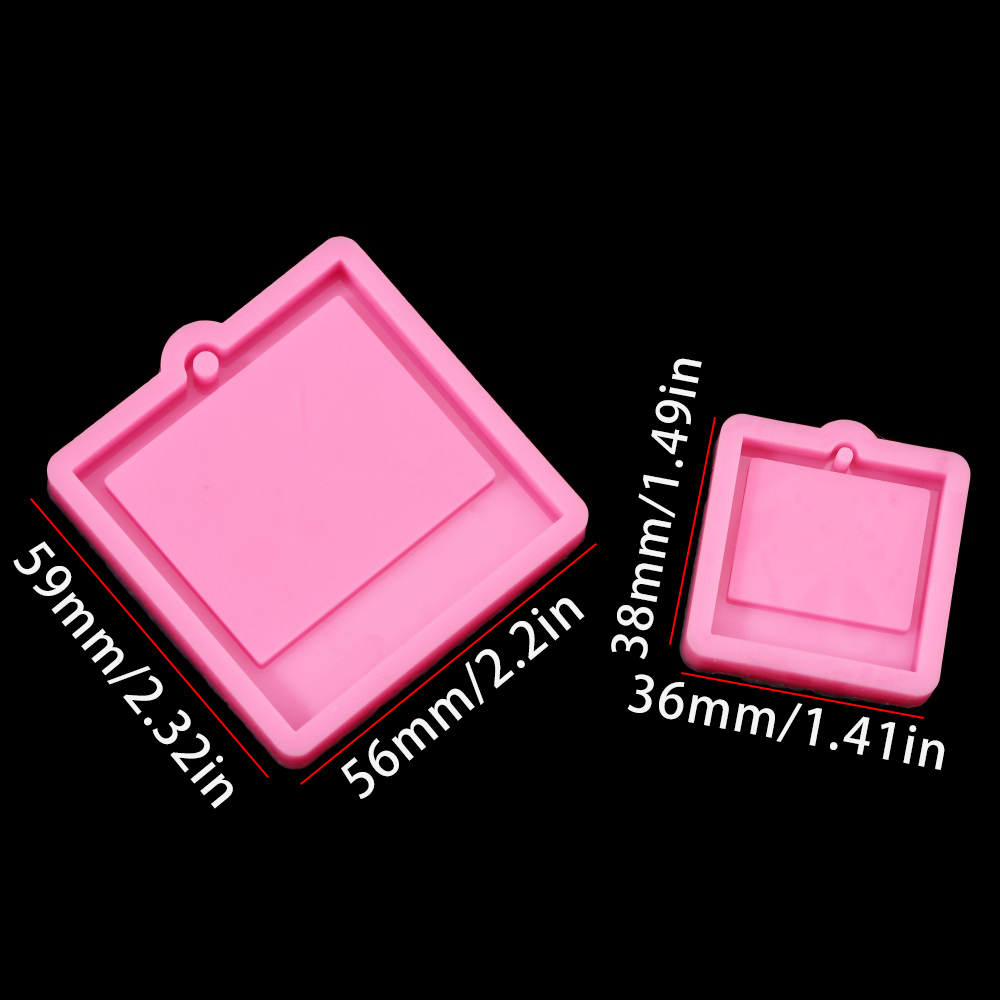 Photo Frame Epoxy Resin Keycha - Soap Making Material บทวิจารณ์และราคา