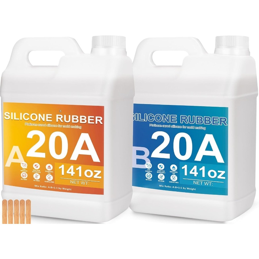 Silicone Mold Making Kit 136oz - Soap Making Liquid บทวิจารณ์และราคา