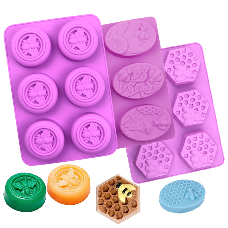 Honeycomb Soap Mold 3D Bumble  - Soap Making Business บทวิจารณ์และราคา