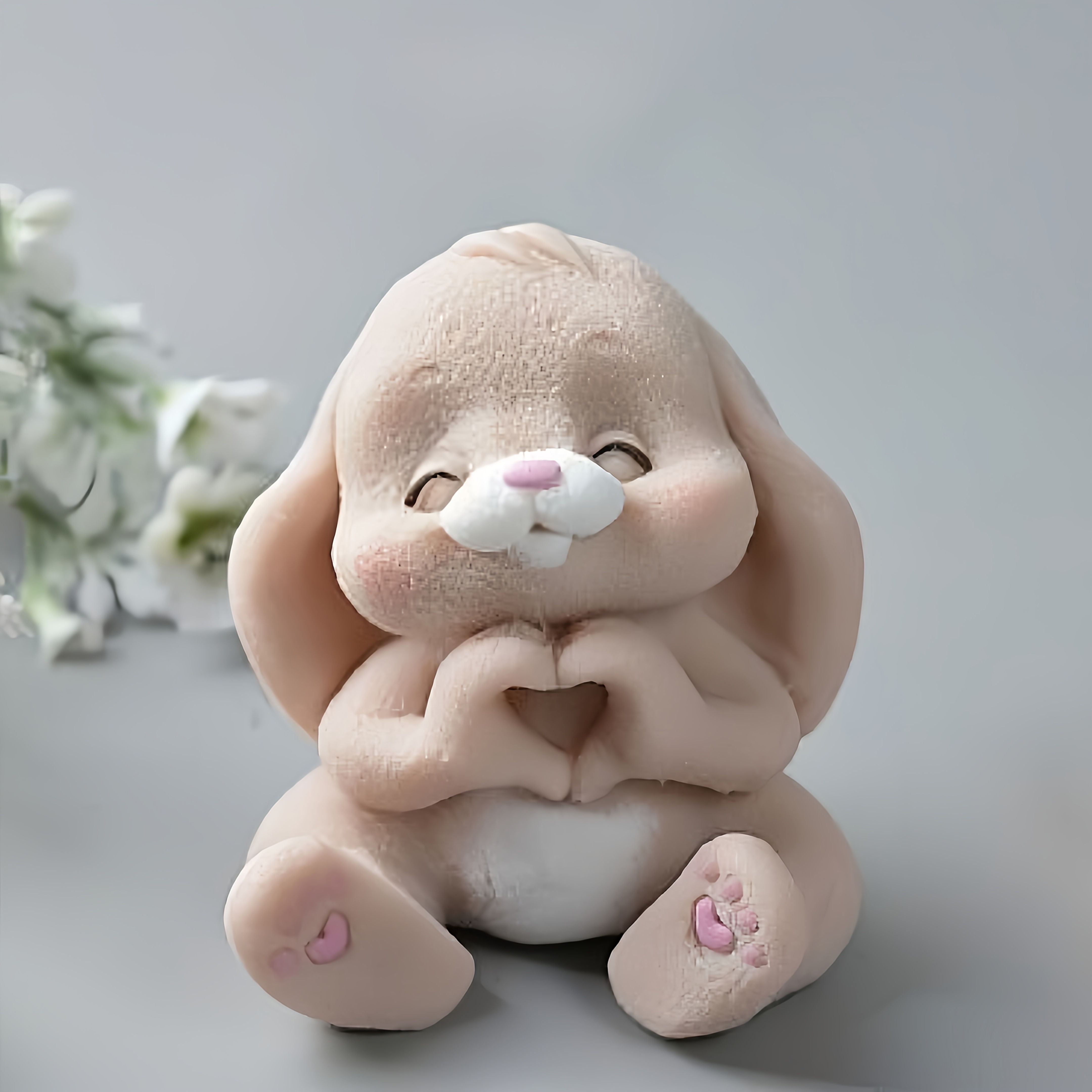 1pc Adorable Rabbit Resin Sili - Soap Making Material บทวิจารณ์และราคา