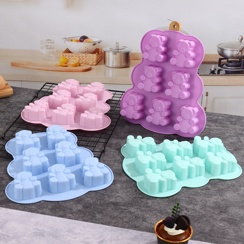 Silicone Gummy Bear Molds,Jell - Soap Making Material บทวิจารณ์และราคา