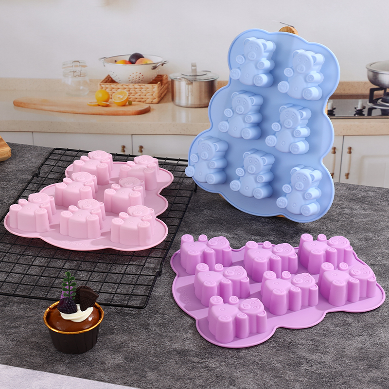 Silicone Gummy Bear Molds,Jell - Soap Making Material บทวิจารณ์และราคา