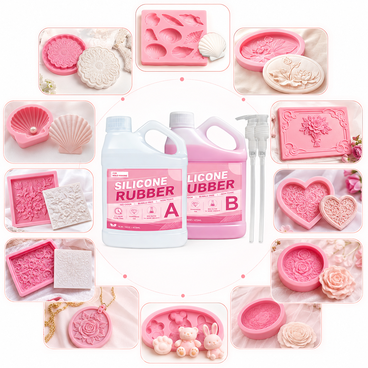 Liquid Silicone Rubber-Perform - Soap Making Material บทวิจารณ์และราคา