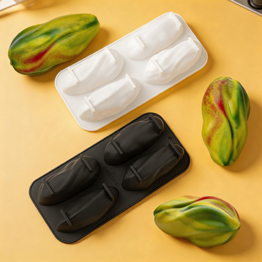 4 or 9-Cavity Pistachio Silico - Soap Making Material บทวิจารณ์และราคา