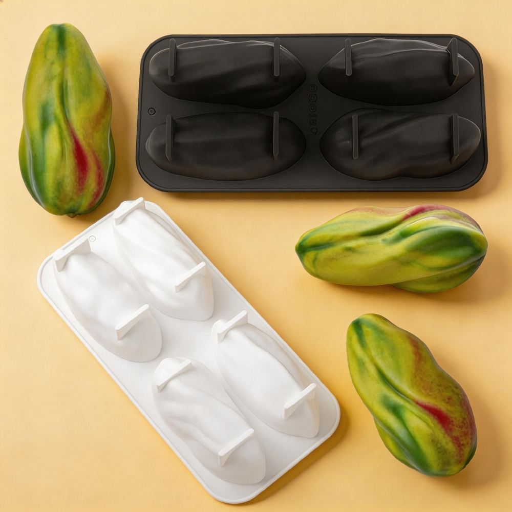 4 or 9-Cavity Pistachio Silico - Soap Making Material บทวิจารณ์และราคา