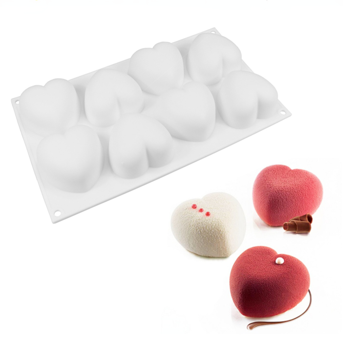 Love Heart Silicone Soap Mold  - Soap Making Business บทวิจารณ์และราคา