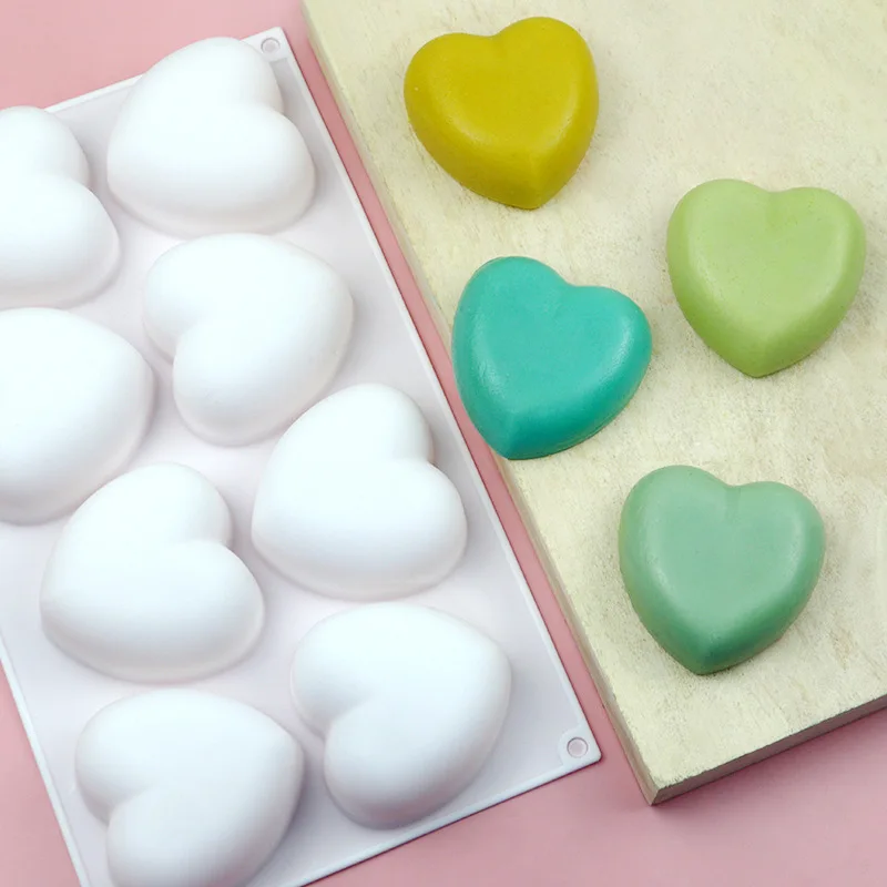 Love Heart Silicone Soap Mold  - Soap Making Business บทวิจารณ์และราคา