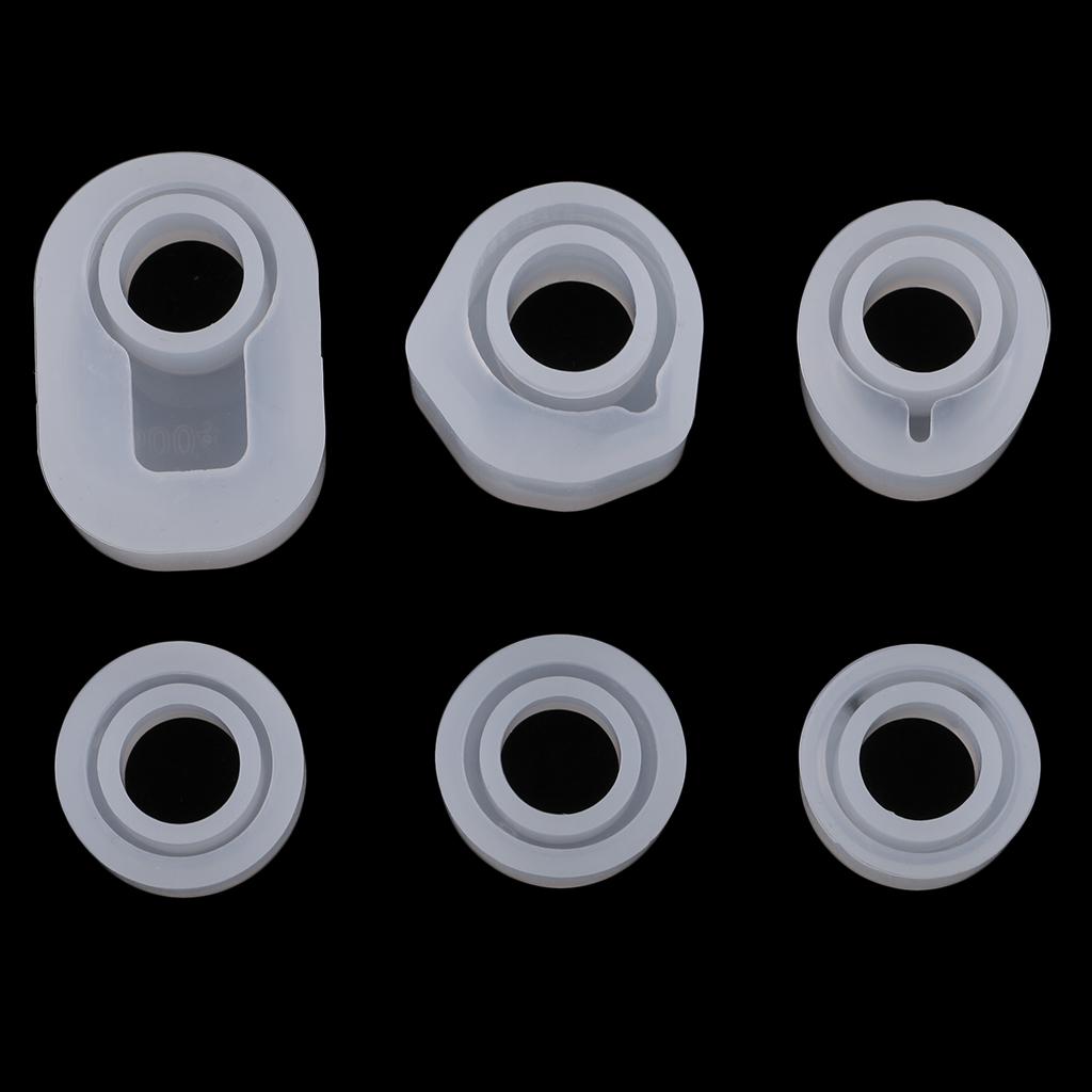 Handmade Silicone Ring Mold Re - Soap Making Material บทวิจารณ์และราคา