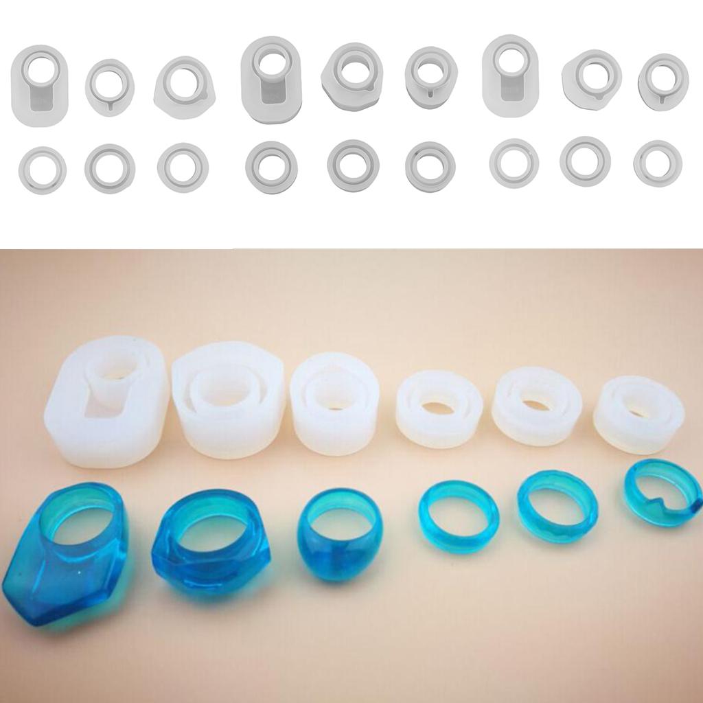 Handmade Silicone Ring Mold Re - Soap Making Material บทวิจารณ์และราคา