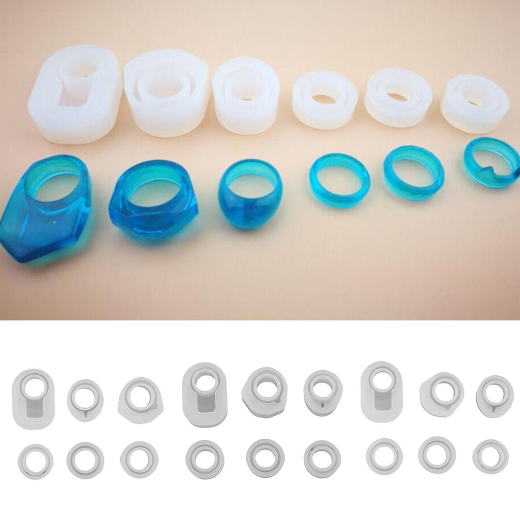 Handmade Silicone Ring Mold Re - Soap Making Material บทวิจารณ์และราคา