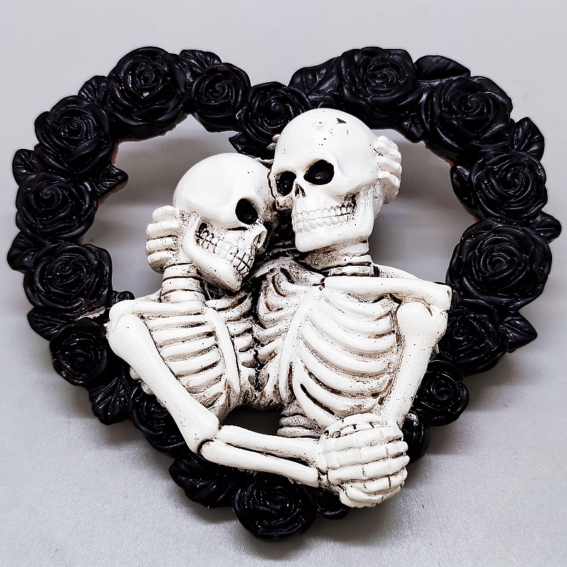 Lover Skull Silicone Mold Hall - Soap Making Business บทวิจารณ์และราคา