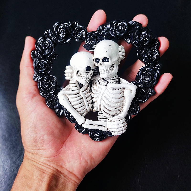 Lover Skull Silicone Mold Hall - Soap Making Business บทวิจารณ์และราคา