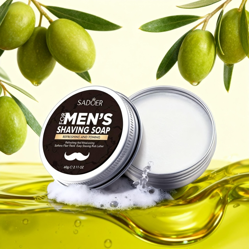 Men's Shaving Soap, Containing - Soap Making Base บทวิจารณ์และราคา