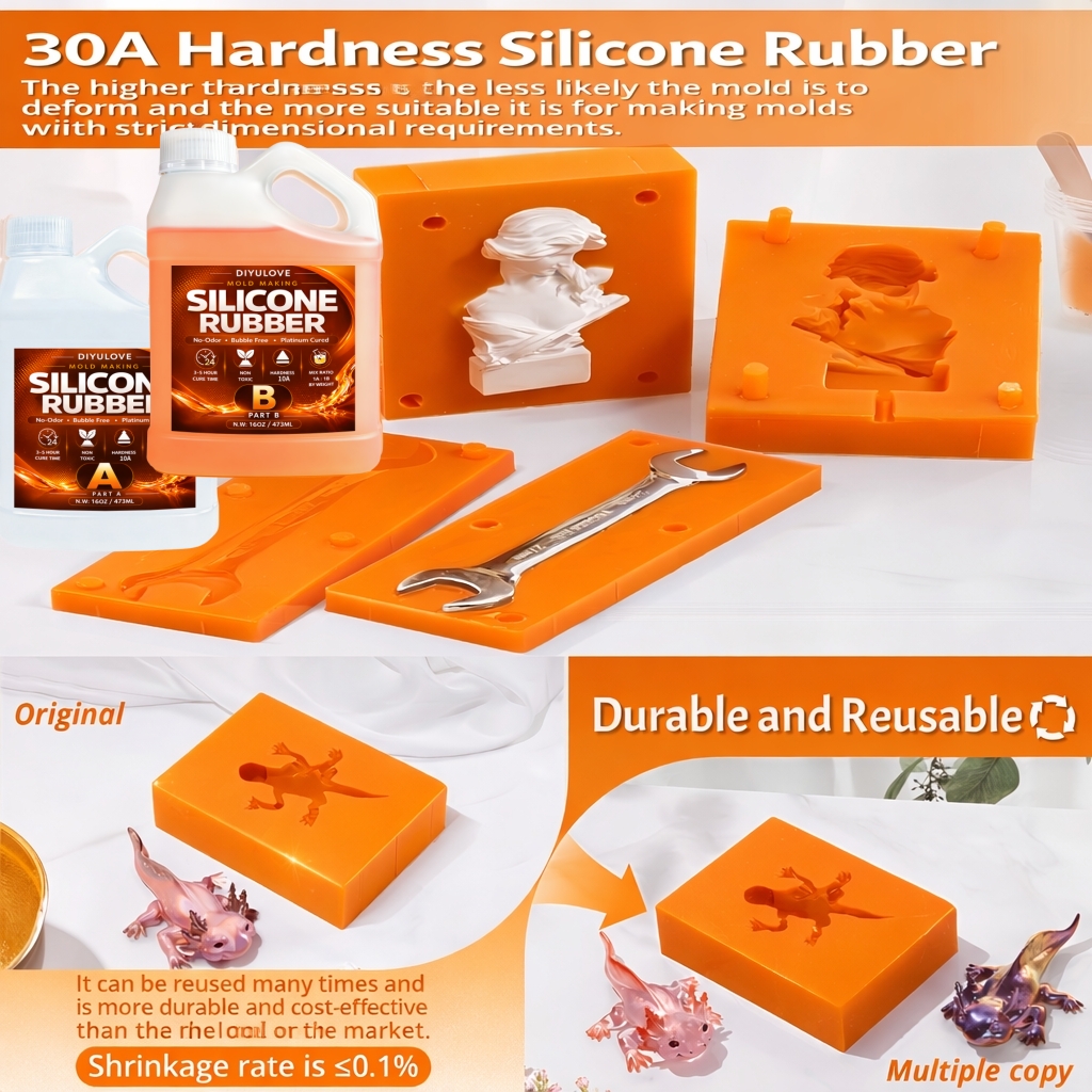 Liquid Silicone Rubber Kit,Hig - Soap Making Material บทวิจารณ์และราคา