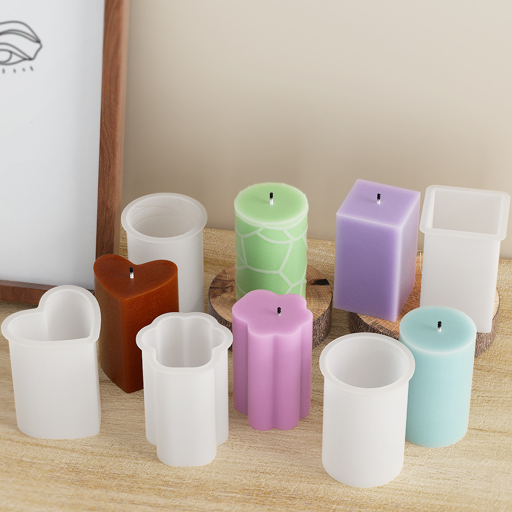 Geometry Column Silicone Mold  - Soap Making Business บทวิจารณ์และราคา