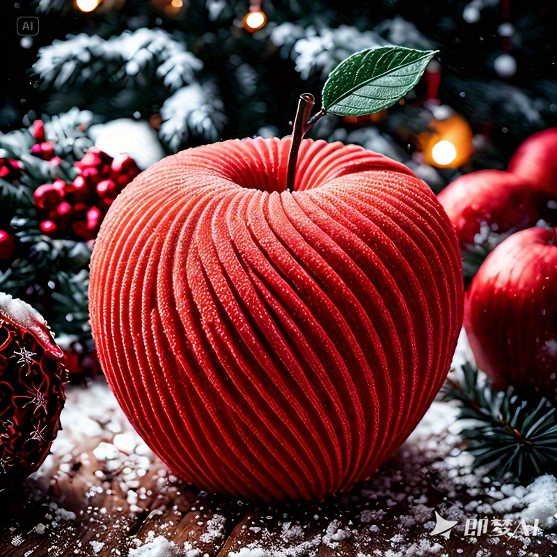 A trendy red apple silicone mo - Soap Making Material บทวิจารณ์และราคา