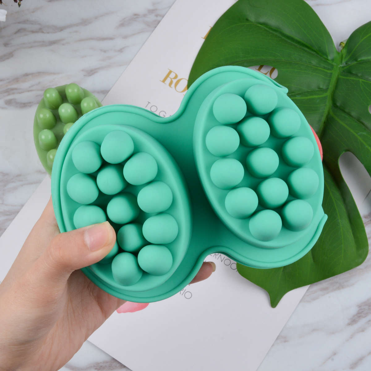 4 Hole Oval Massage Soap Silic - Soap Making Business บทวิจารณ์และราคา