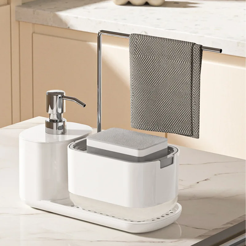 Soap Dispenser With Sponge Hol - Soap Making Liquid บทวิจารณ์และราคา