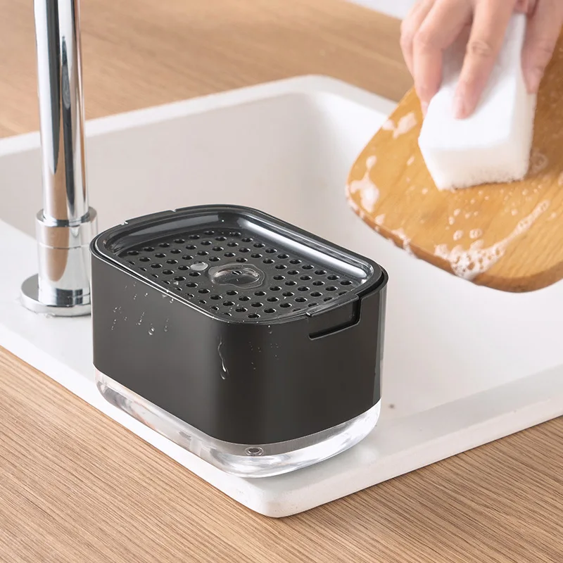 Soap Dispenser With Sponge Hol - Soap Making Liquid บทวิจารณ์และราคา