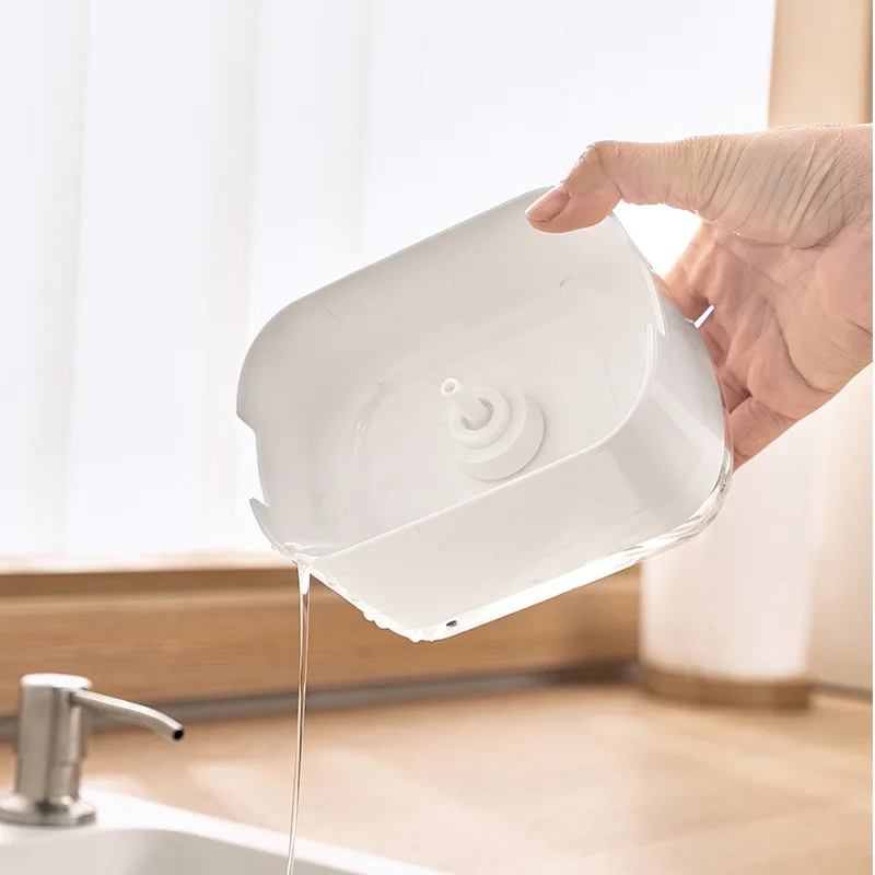 Soap Dispenser With Sponge Hol - Soap Making Liquid บทวิจารณ์และราคา