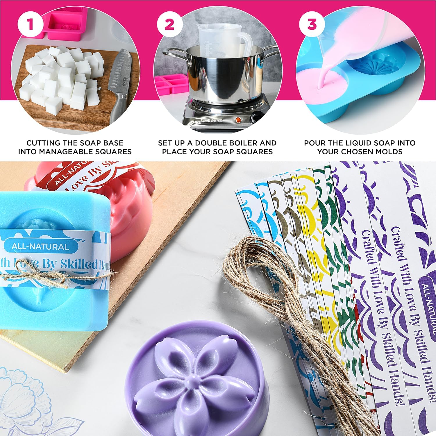 Soap Making Kit with Melt Pour - Soap Making Base บทวิจารณ์และราคา