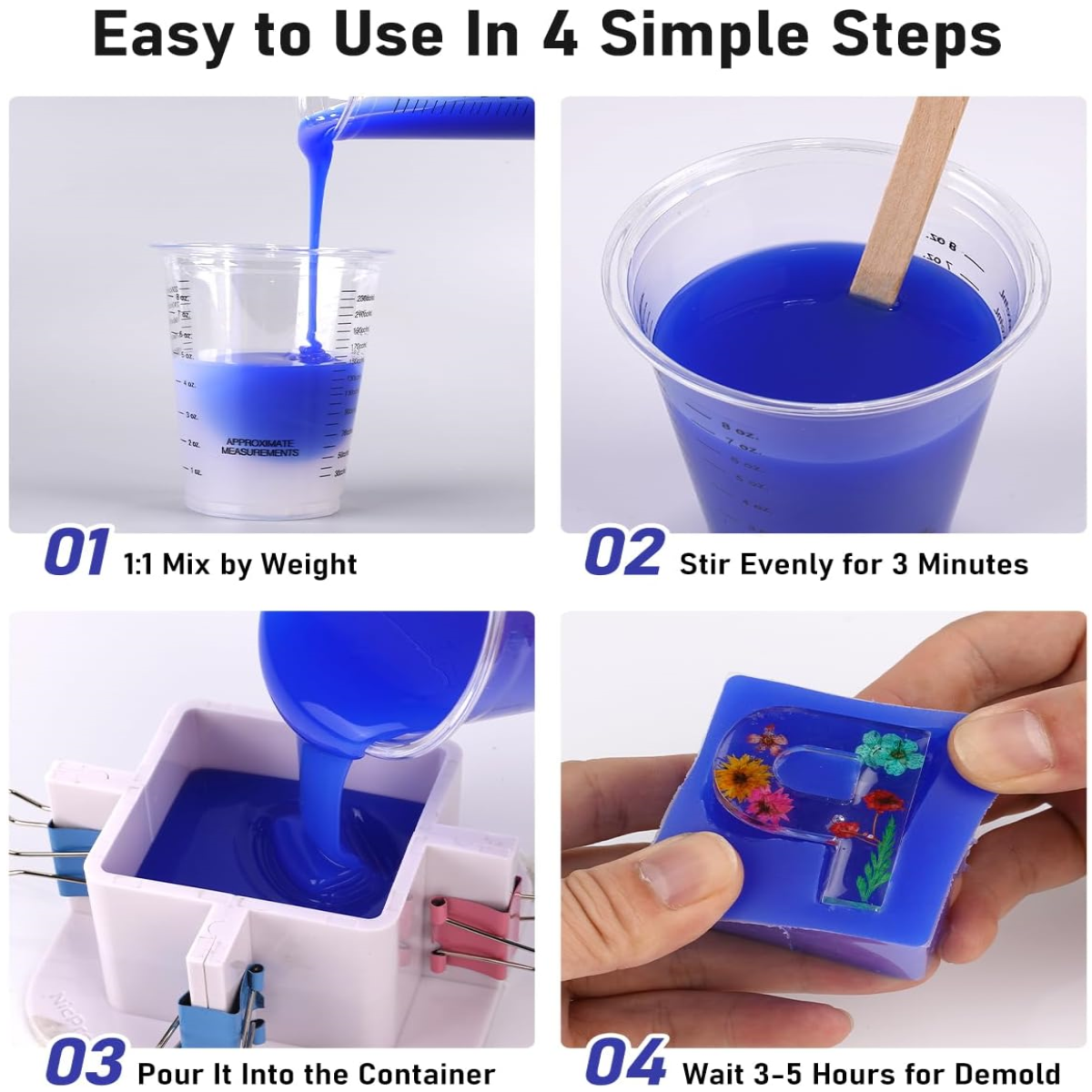32oz High-Performance Silicone - Soap Making Material บทวิจารณ์และราคา