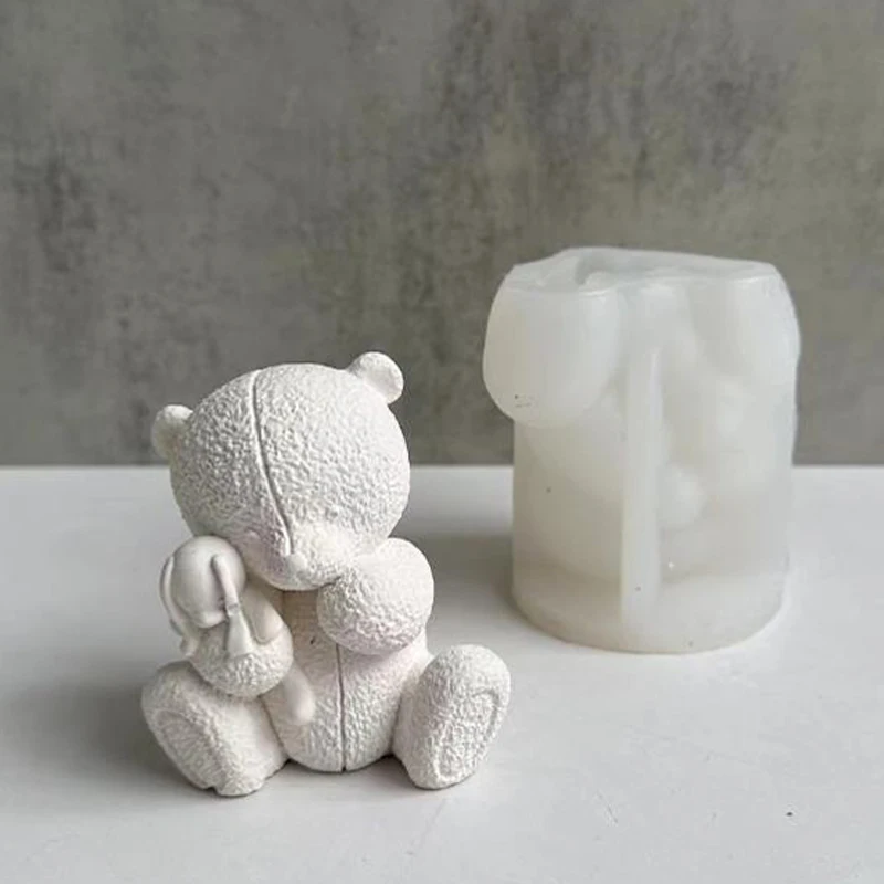 Woven Bear Candle Silicone Mol - Soap Making Business บทวิจารณ์และราคา