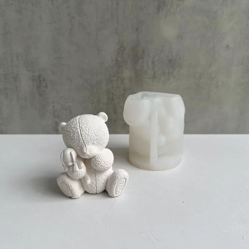 Woven Bear Candle Silicone Mol - Soap Making Business บทวิจารณ์และราคา