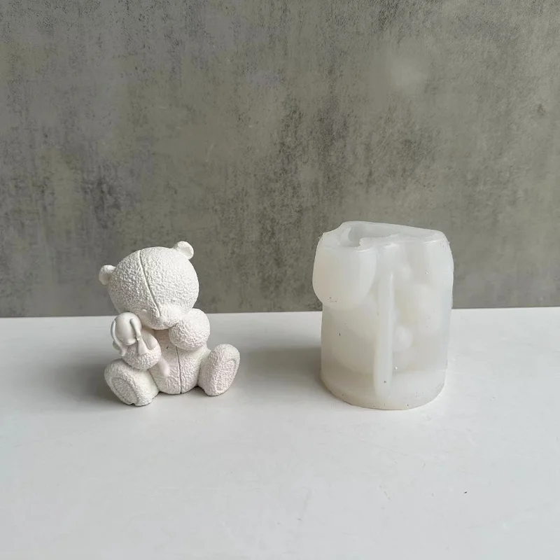Woven Bear Candle Silicone Mol - Soap Making Business บทวิจารณ์และราคา