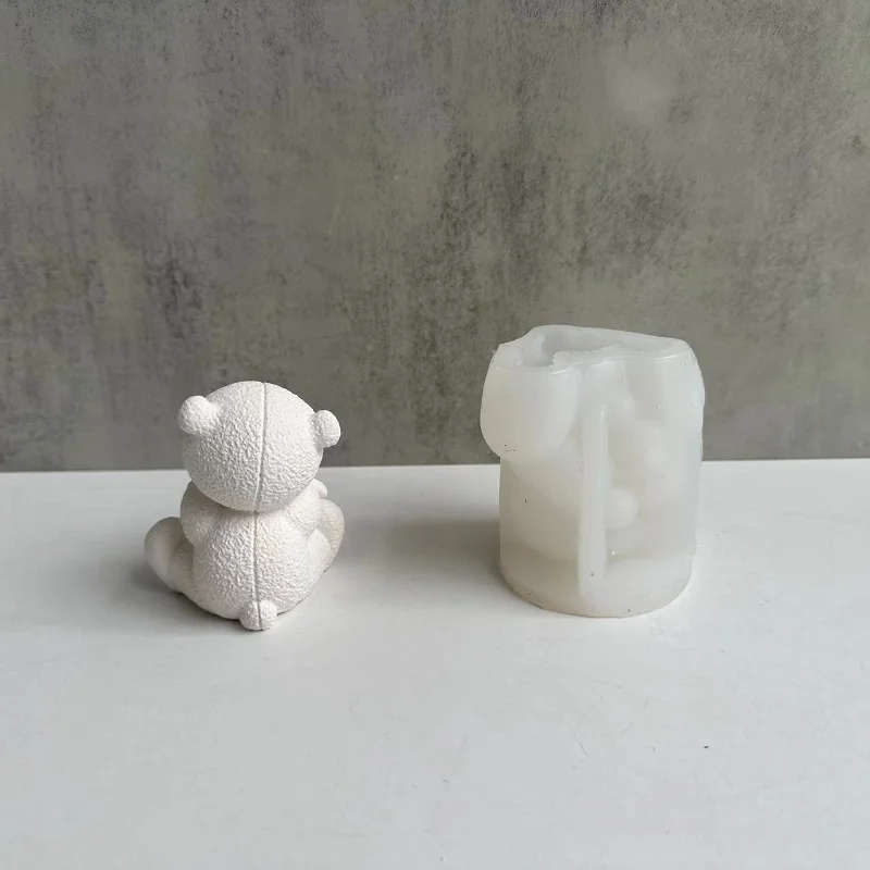 Woven Bear Candle Silicone Mol - Soap Making Business บทวิจารณ์และราคา